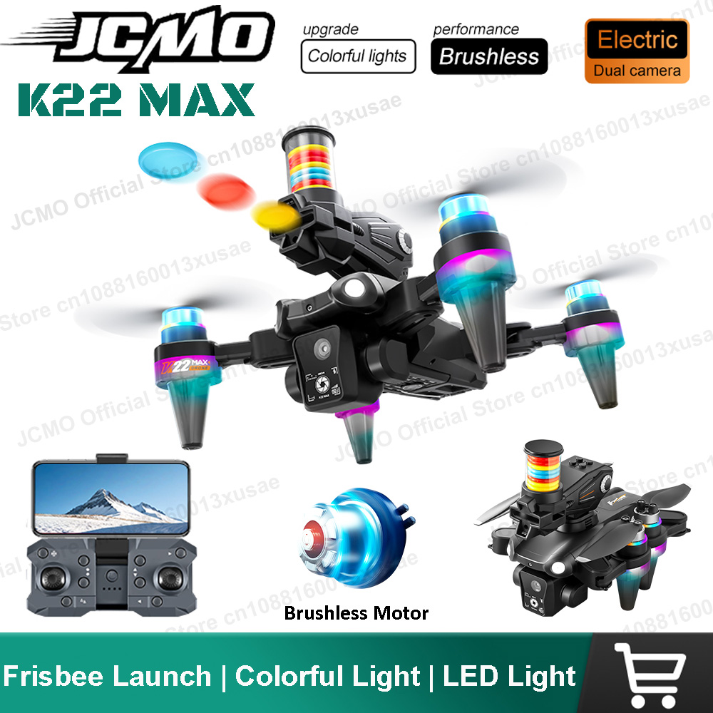 Drone Camera Hd - โดรน JCMO K22 MAX แบบจับปล่อยได้ พร้อมกล้อง