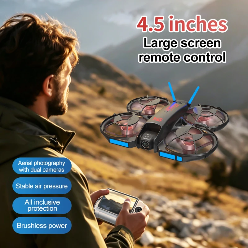 โดรน FPV รุ่นใหม่ M15 ปี 2026  - Drone Camera Hd บทวิจารณ์และราคา