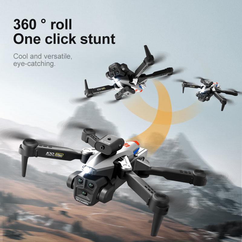 K10 Max RC Drone HD 4Kเครื่องบ - Drone Camera Hd บทวิจารณ์และราคา