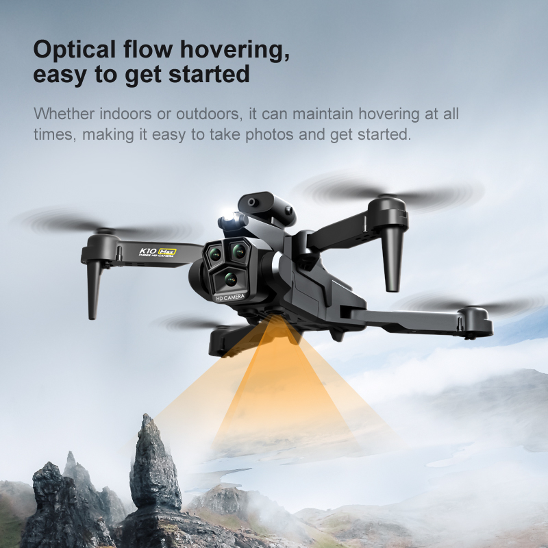 K10 Max RC Drone HD 4Kเครื่องบ - Drone Camera Hd บทวิจารณ์และราคา