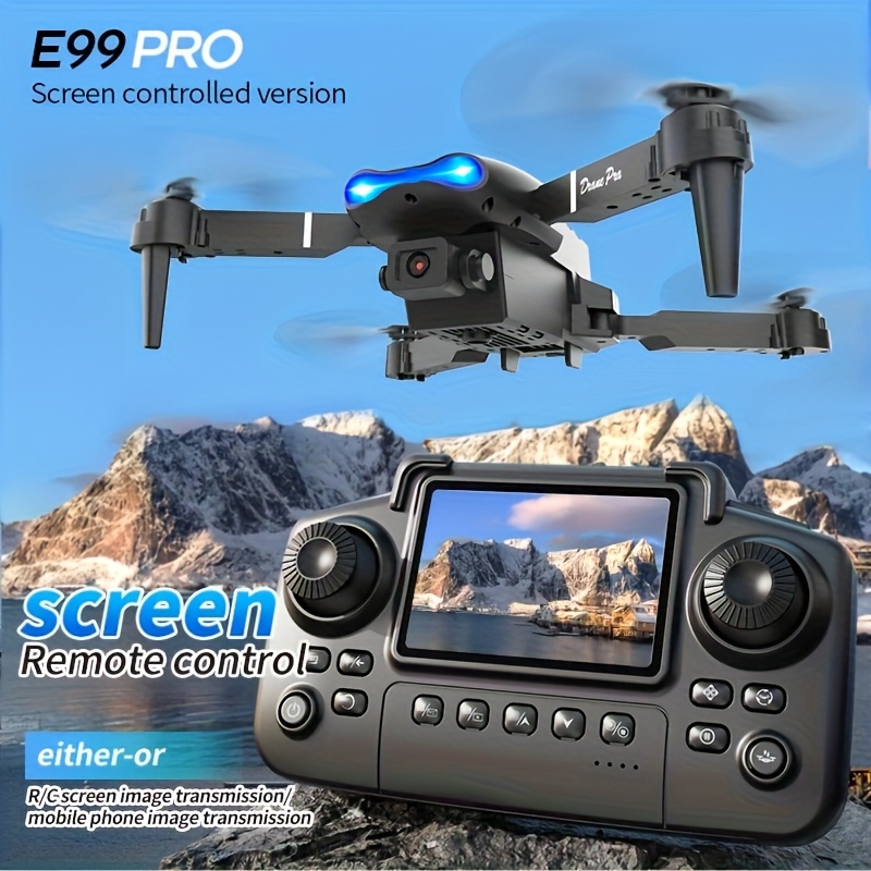 โดรนพับได้รุ่นอัปเกรด E99 PRO  - Drone Camera Hd บทวิจารณ์และราคา